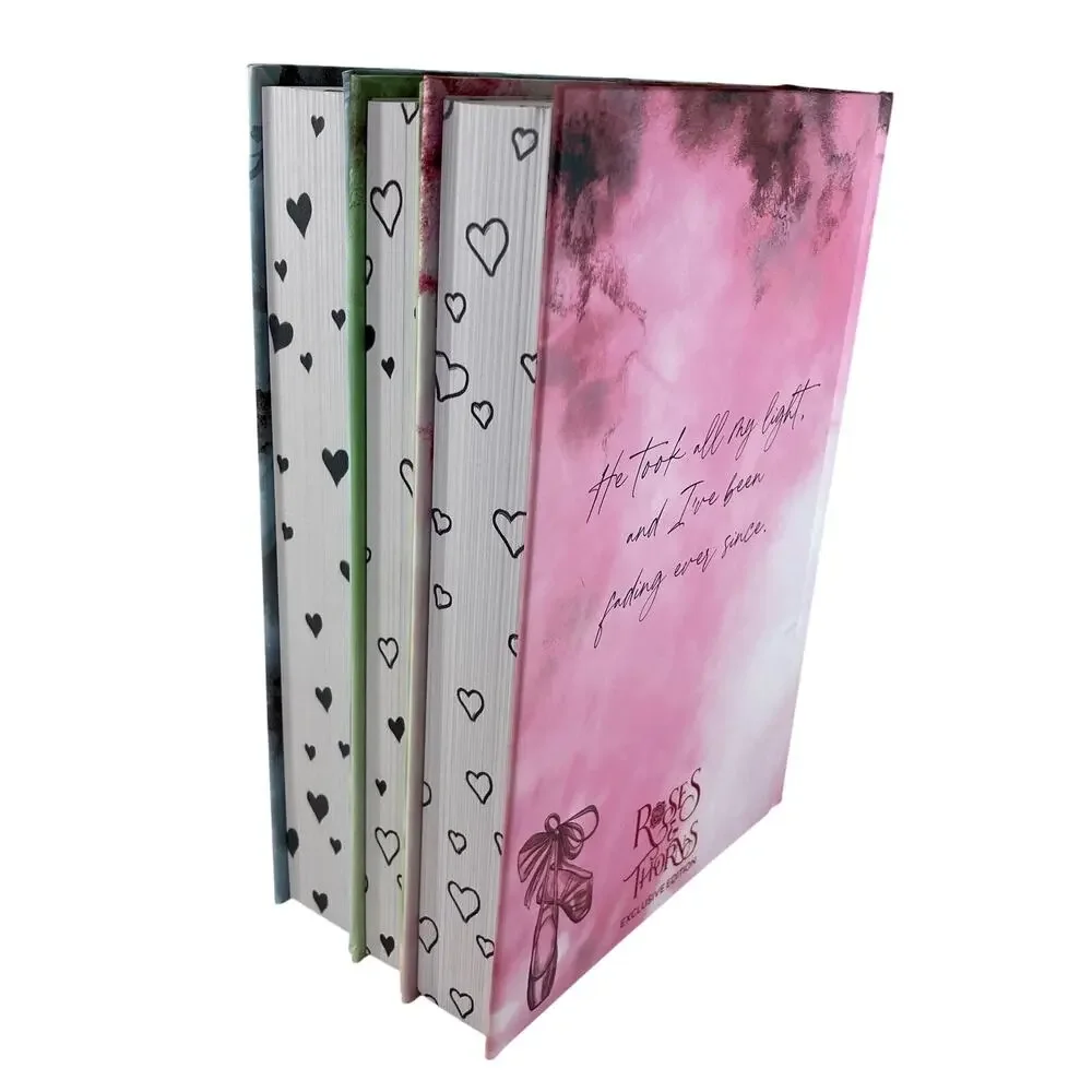 Roses & Thorns Box Fading-Freeing-Falling 3-Book Set by E.K. Blair HC Signed